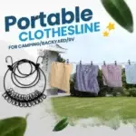 Portable Elastic Clothesline