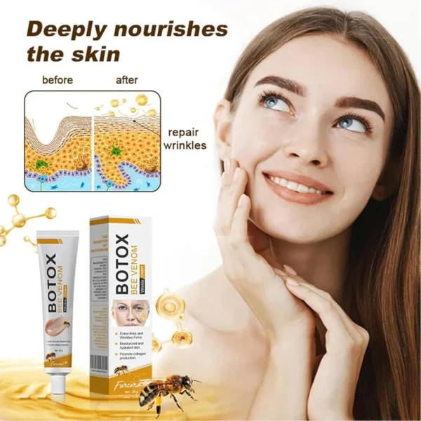 Bee Venom Wrinkle Repair Cream 🐝✨ - Image 2