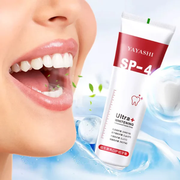 Yayashi SP4 Oral Care Probiotic Whitening Toothpaste 120g - Image 5