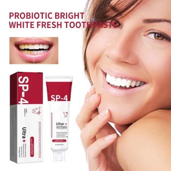 Yayashi SP4 Oral Care Probiotic Whitening Toothpaste 120g - Image 6