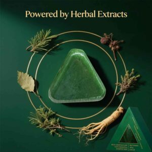 HerbaGlow Solid Shampoo Bar | Natural Hair Growth Shampoo Bar