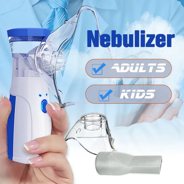 Portable Mesh Nebulizer Machine – For Asthma, Cough & Cold Relief | Easy Breathing for Kids & Adults - Image 2