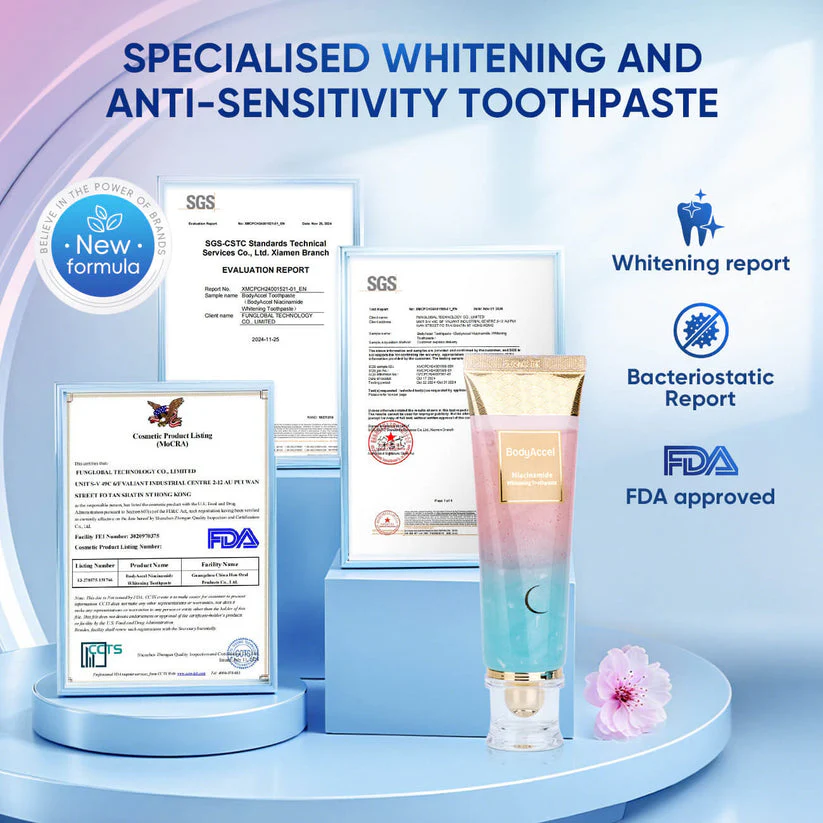 Niacinamide Whitening Toothpaste - For Healthier, Whiter Teeth! - Image 3