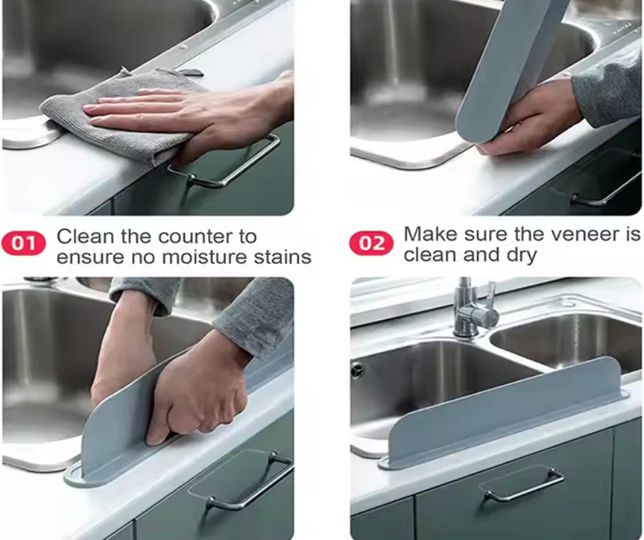 Silicone Sink Water Splash Guard - Image 5