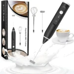 2 in 1 Rechargeable Electric Coffee Beater & Frother