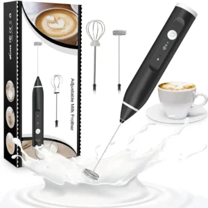 2 in 1 Rechargeable Electric Coffee Beater & Frother