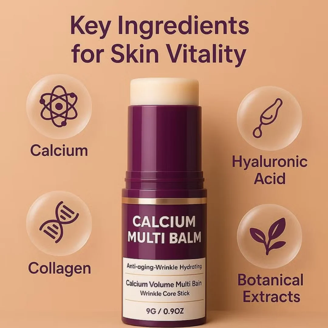 Calcium & Collagen Balm Stick | Remove Wrinkles, Smile Lines & Gives Hydration & Glow - Image 13