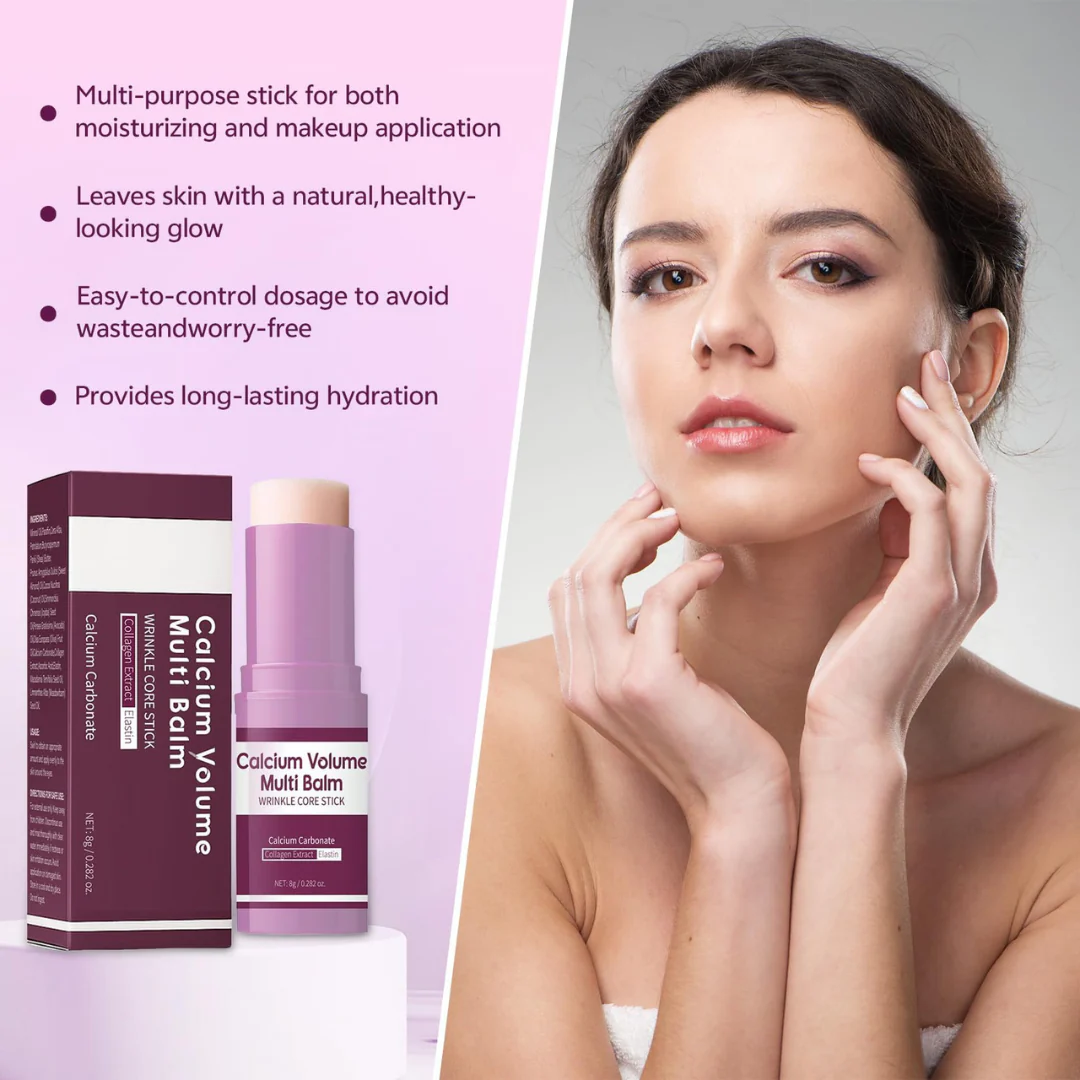 Calcium & Collagen Balm Stick | Remove Wrinkles, Smile Lines & Gives Hydration & Glow - Image 10