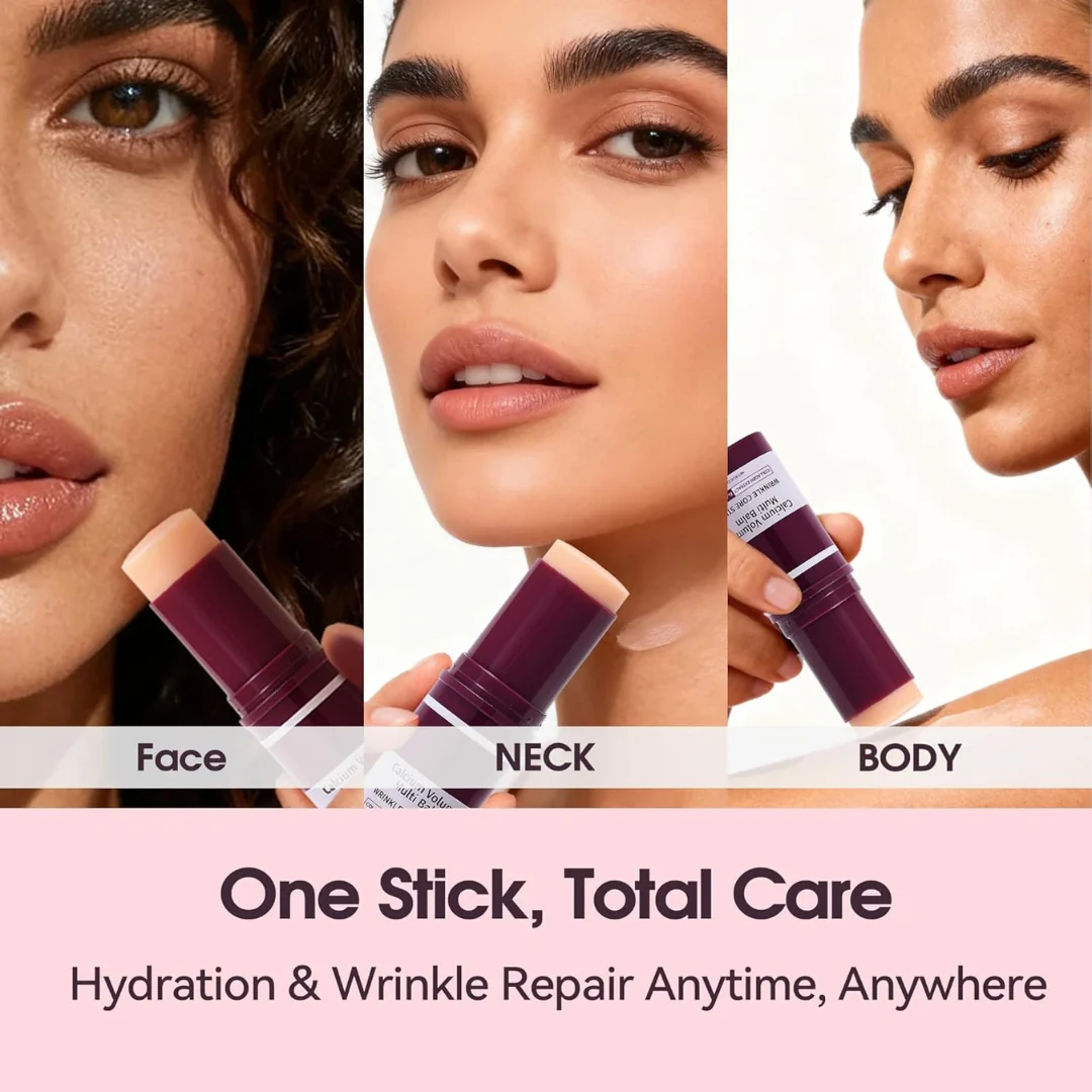 Calcium & Collagen Balm Stick | Remove Wrinkles, Smile Lines & Gives Hydration & Glow - Image 9