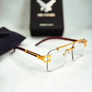 Solar Cheetah Transition Glasses - Gold