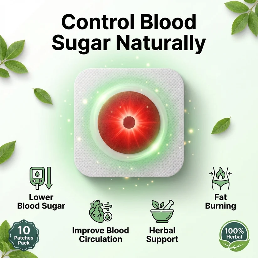 Blood Magnetic Sugar control Patches Buy 1 Get1 Free (10+10) - Image 6
