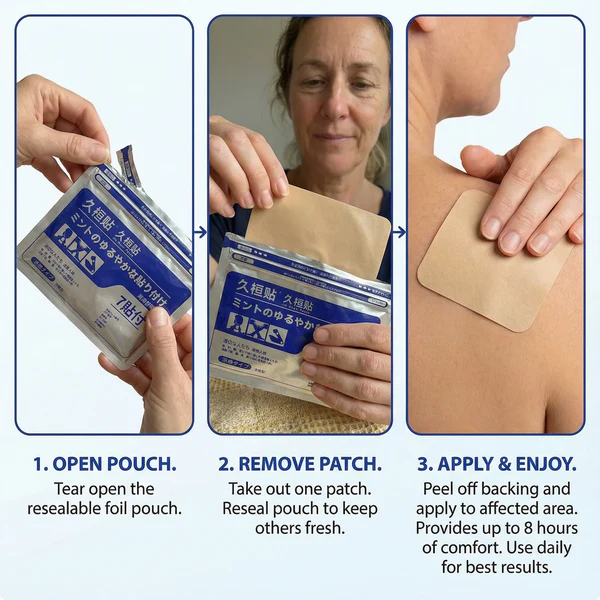 Japanese Pain Relief Patches - Image 3