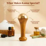 Kansa Wand 2-in-1 Ayurvedic Massager – Face, Body & Foot | 100% Bronze