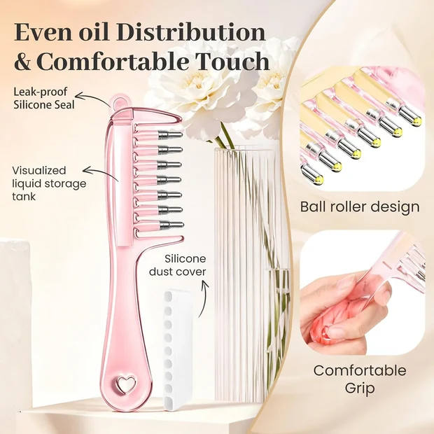 2 in 1 Scalp Massage & Hair Care Comb - Image 3