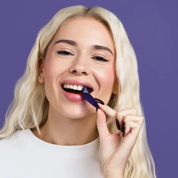 Purple Instant Teeth Whitening Strips 7 Pairs (14 Strips) - Image 2