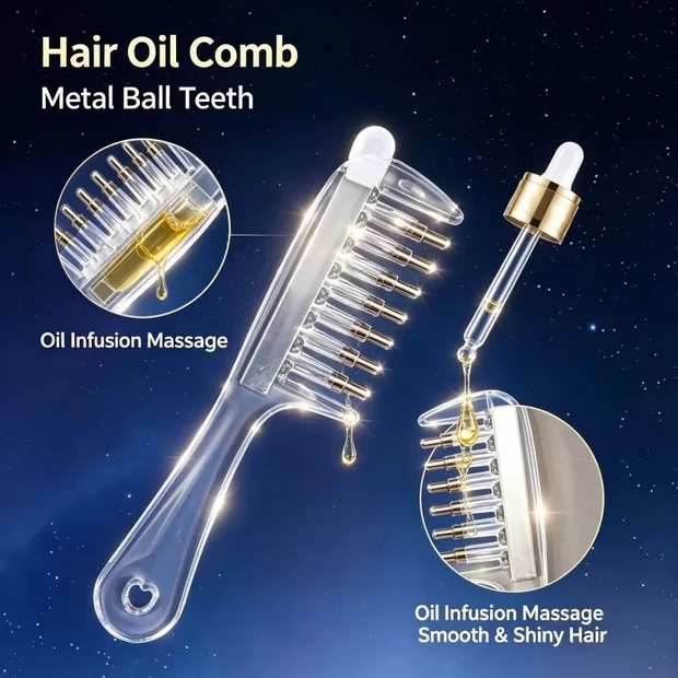 2 in 1 Scalp Massage & Hair Care Comb - Image 6