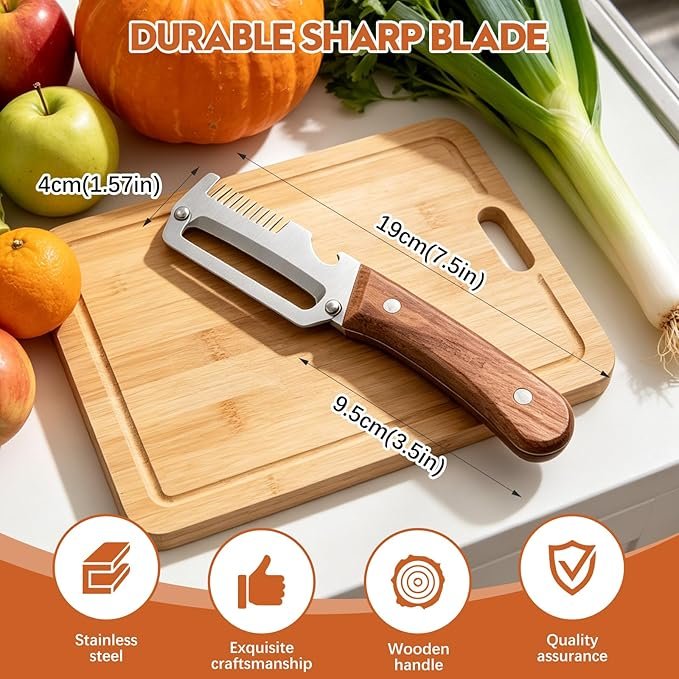 3 IN 1 Ultra Sharp Vegetable Peeler & Cutter - Image 7