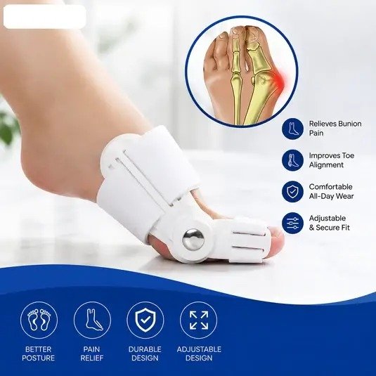 Pain Relief Bunion Toe Corrector - (IMPORTED W/O KNOB) - Image 2