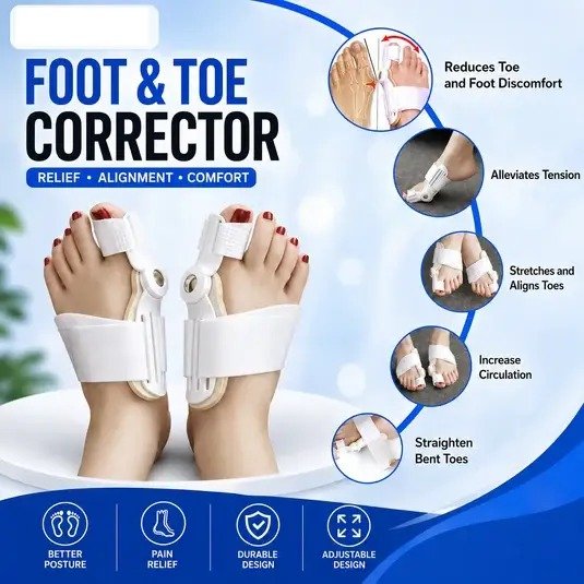 Pain Relief Bunion Toe Corrector - (IMPORTED W/O KNOB) - Image 5